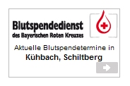Logo des Blutspendedienstes des Bayerischen Roten Kreuzes